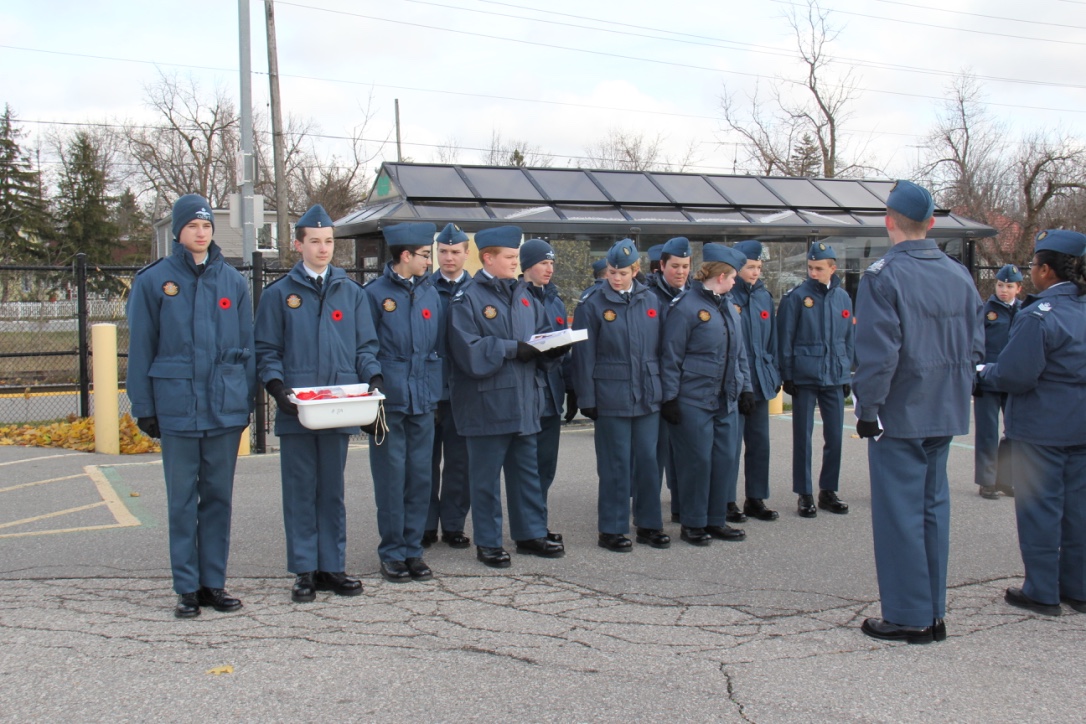 2018 Remembrance Day – 197 Air Cadets